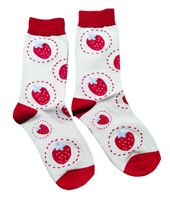 Socken Erdbeeren / Strawberries