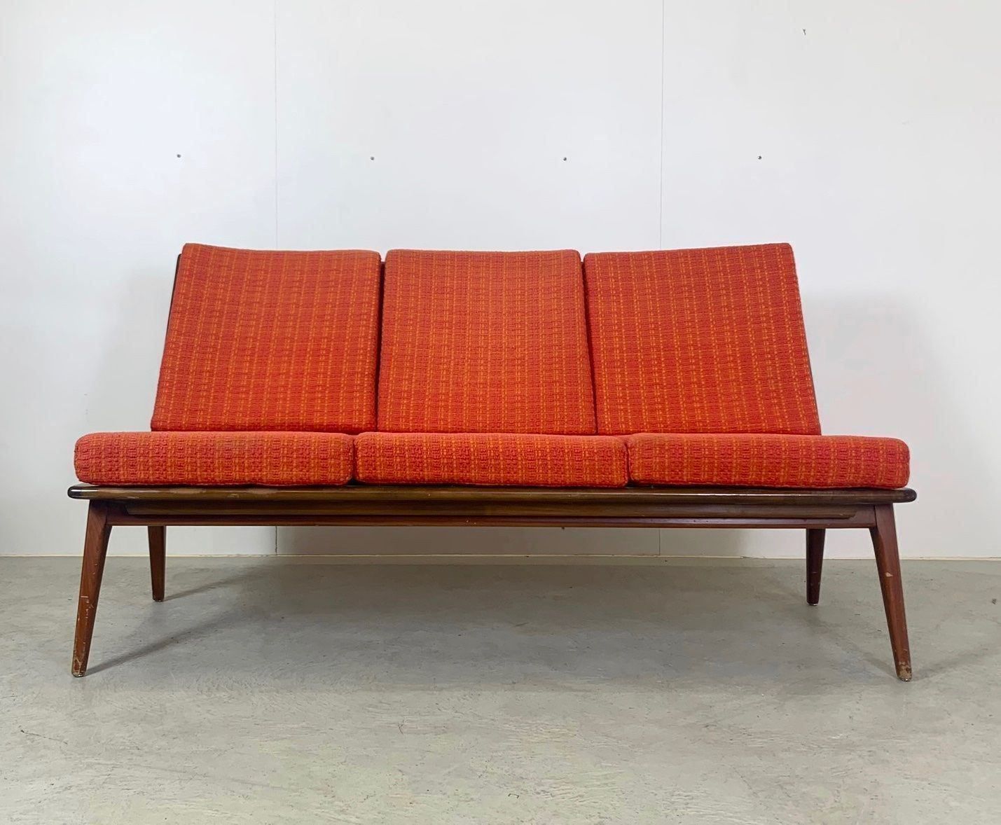 Divani: MidCentury Boomerang Sofa Eugen Schmid – Usato da Basel venduto da MidMod20C 6