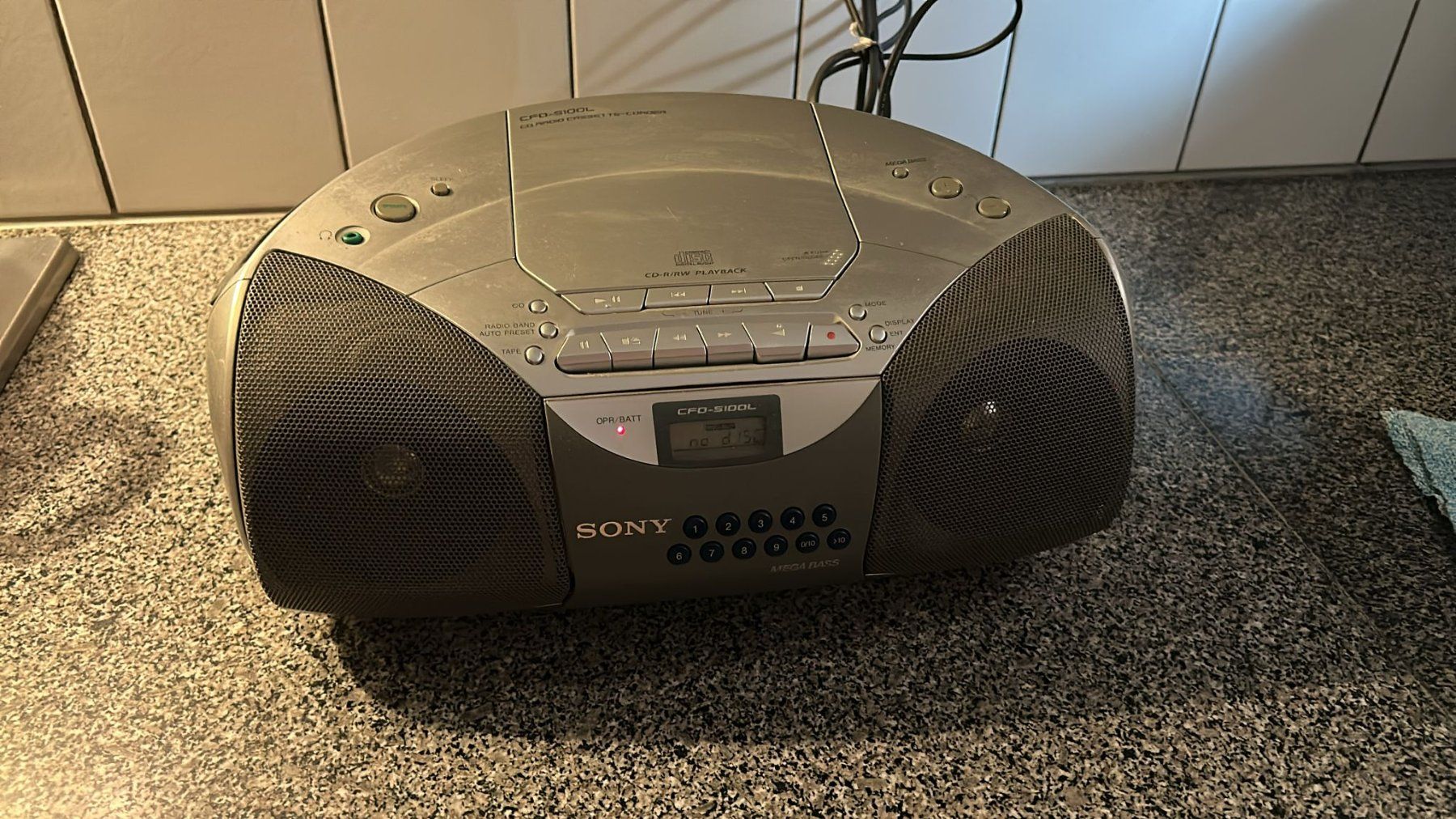 Sony Lettore multimediale & Streamer: Stereo Sony CD-Radio-Cassette-Recorder – Usato da Melano venduto da H-Sara