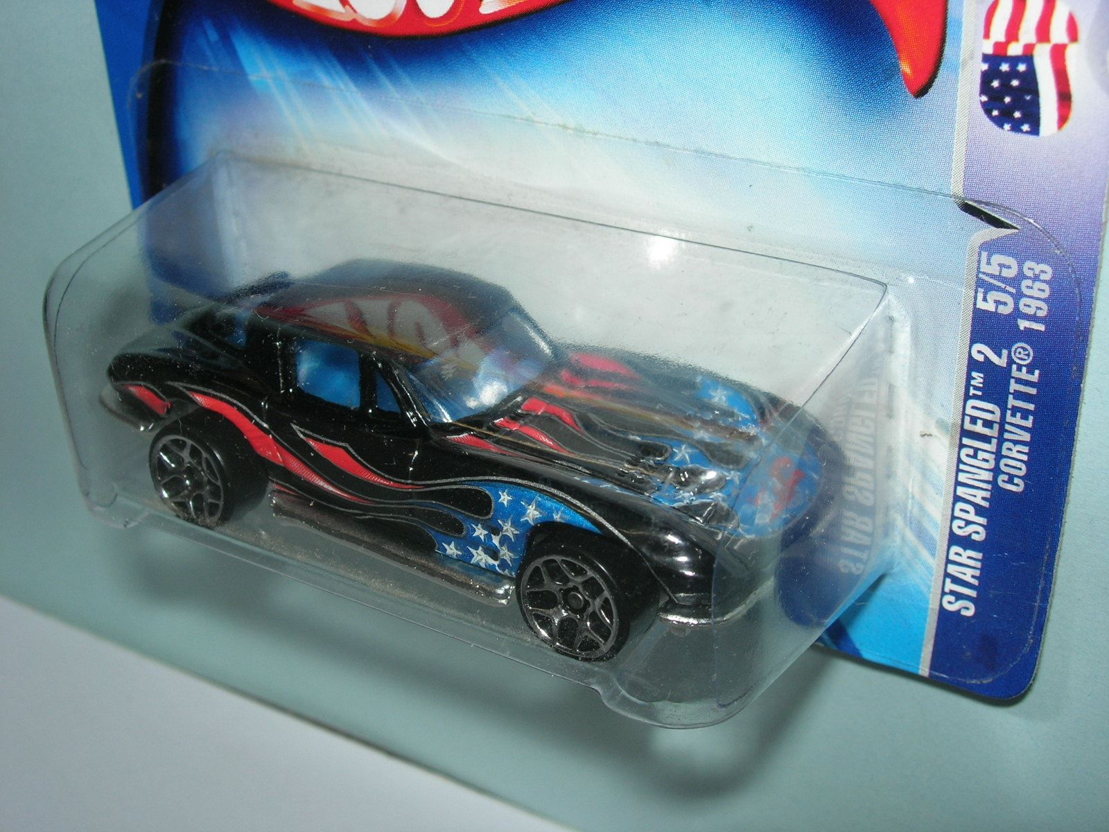 Chevrolet Voitures modèles: Corvette C2 Split Window 1963 schwarz * Hot Wheels 1:64 – Neuf avec emballage d'origine à Hornussen par Corvette- 1