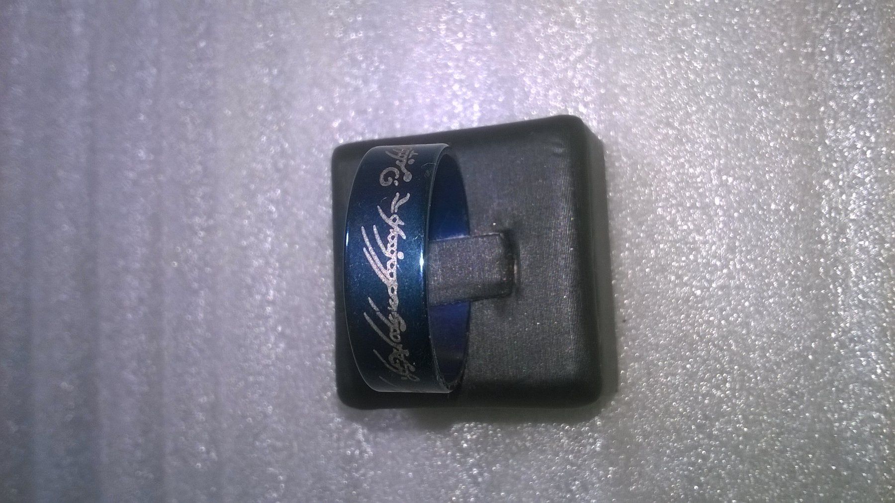 Anelli: RING EDELSTHAL,,HERR DER RING,,,DUNCKELBLAU – Nuovo (secondo la descrizione) da Basel venduto da bijoutrie_4 3