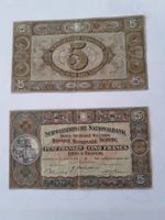2 alte Banknoten CHF 5