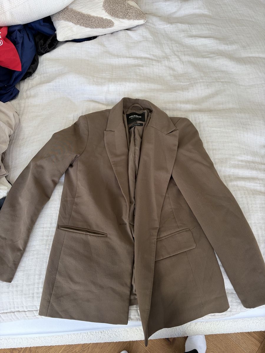 Pull&Bear Vestes: Pull&Bear brown blazer – D'occasion à Pully par ari_78pk
