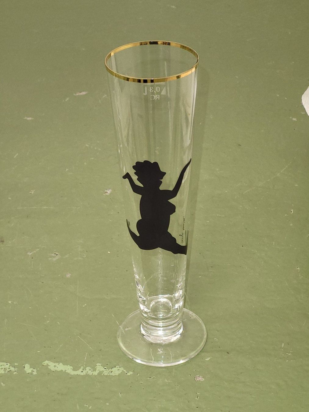 Bicchieri: Bierglas Flöte Design: Anne Lee – Nuovo (secondo la descrizione) da Zürich venduto da Roberto040