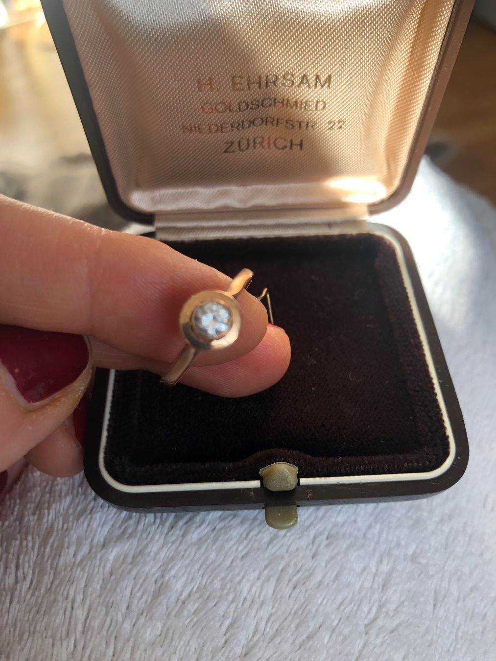 Anelli: Goldring mit Stein – Usato da Jona venduto da Balticwomen 3