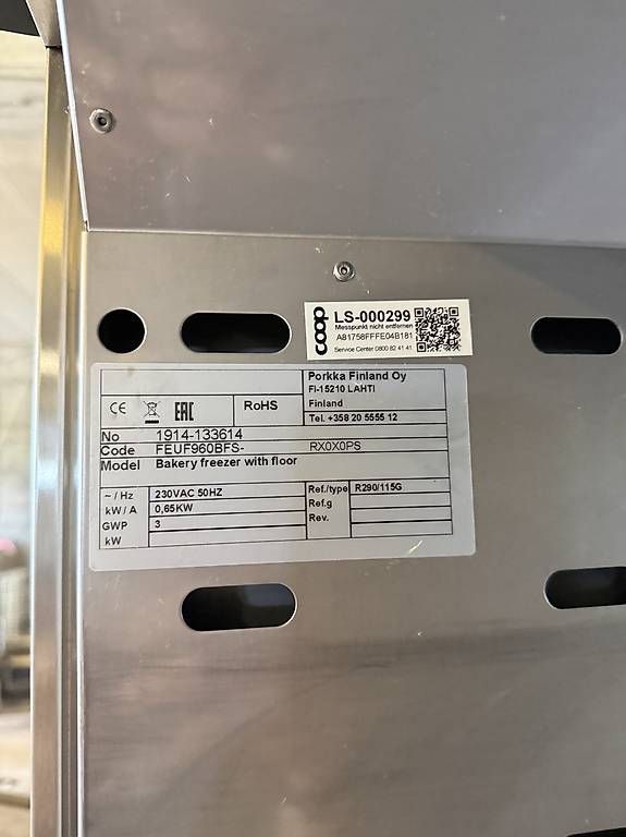 Congelatori: Einfahrt-Tiefkühlschrank POLKA Gastro – Usato da Burgdorf venduto da dkwhummel 5