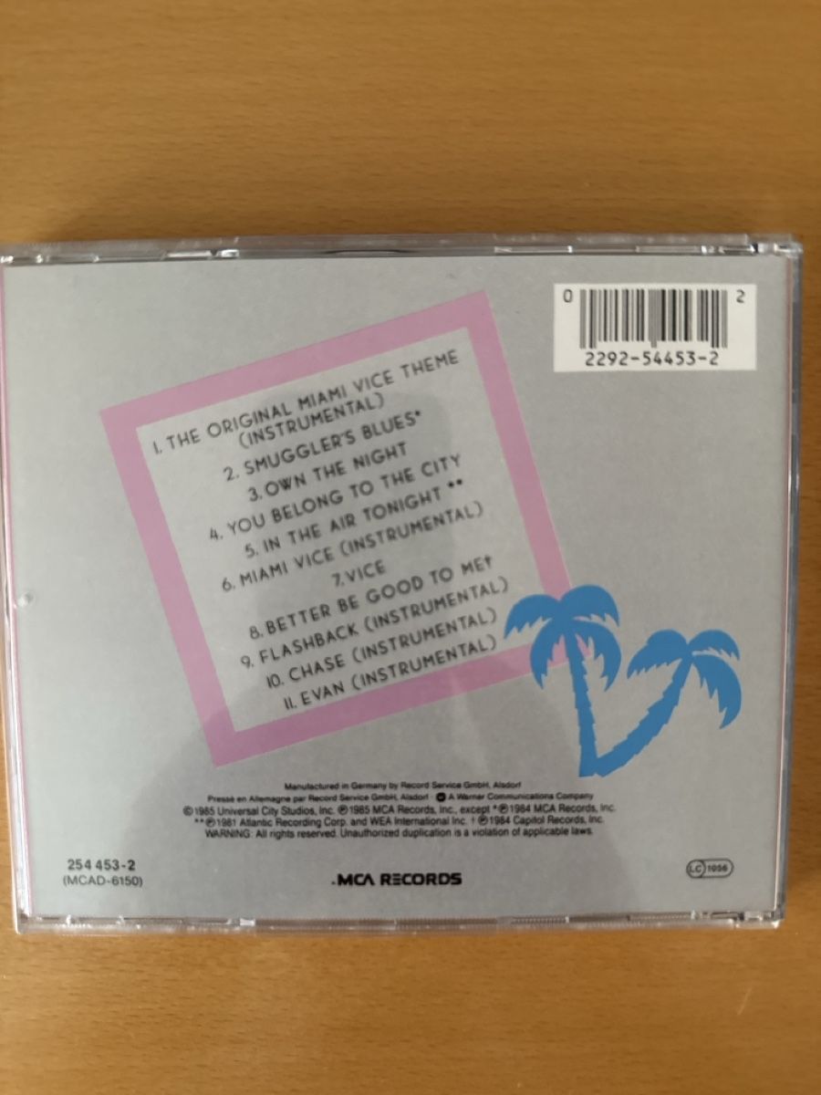 CD: Miami Vice Soundtrack CD gute Zustand – Usato da Bern venduto da Spomme 1