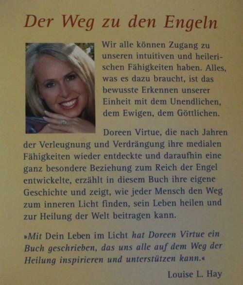 Libri: Dein Leben im Licht - Doreen Virtue – Usato da Schlatt TG venduto da annesbuecher 1