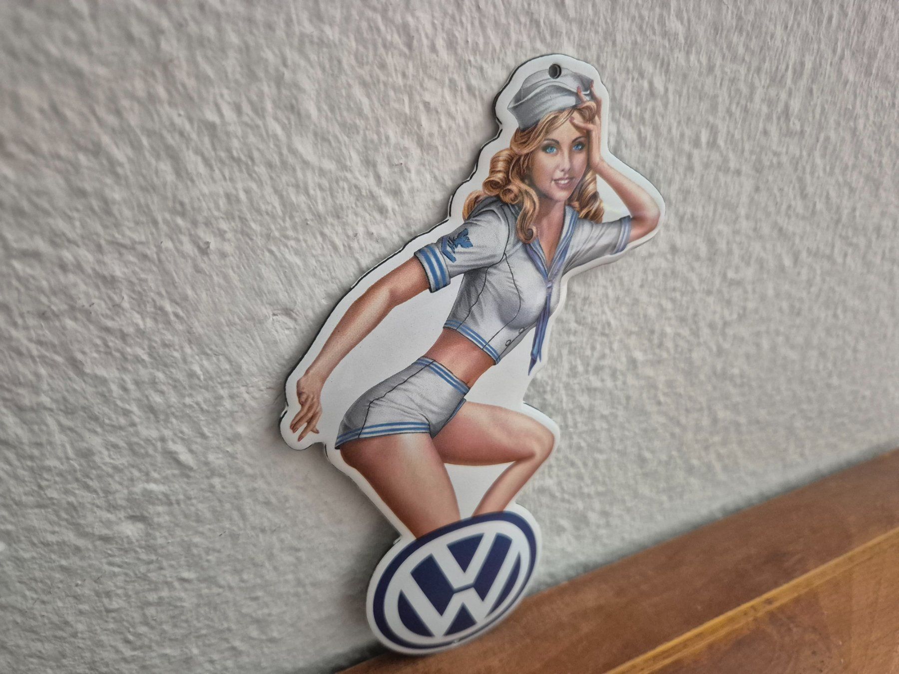 Volkswagen Insegne: Emailschild VW Auto Service Logo Werkstatt Emaille Schild – Nuovo (secondo la descrizione) da Schaffhausen venduto da pfanis09 5