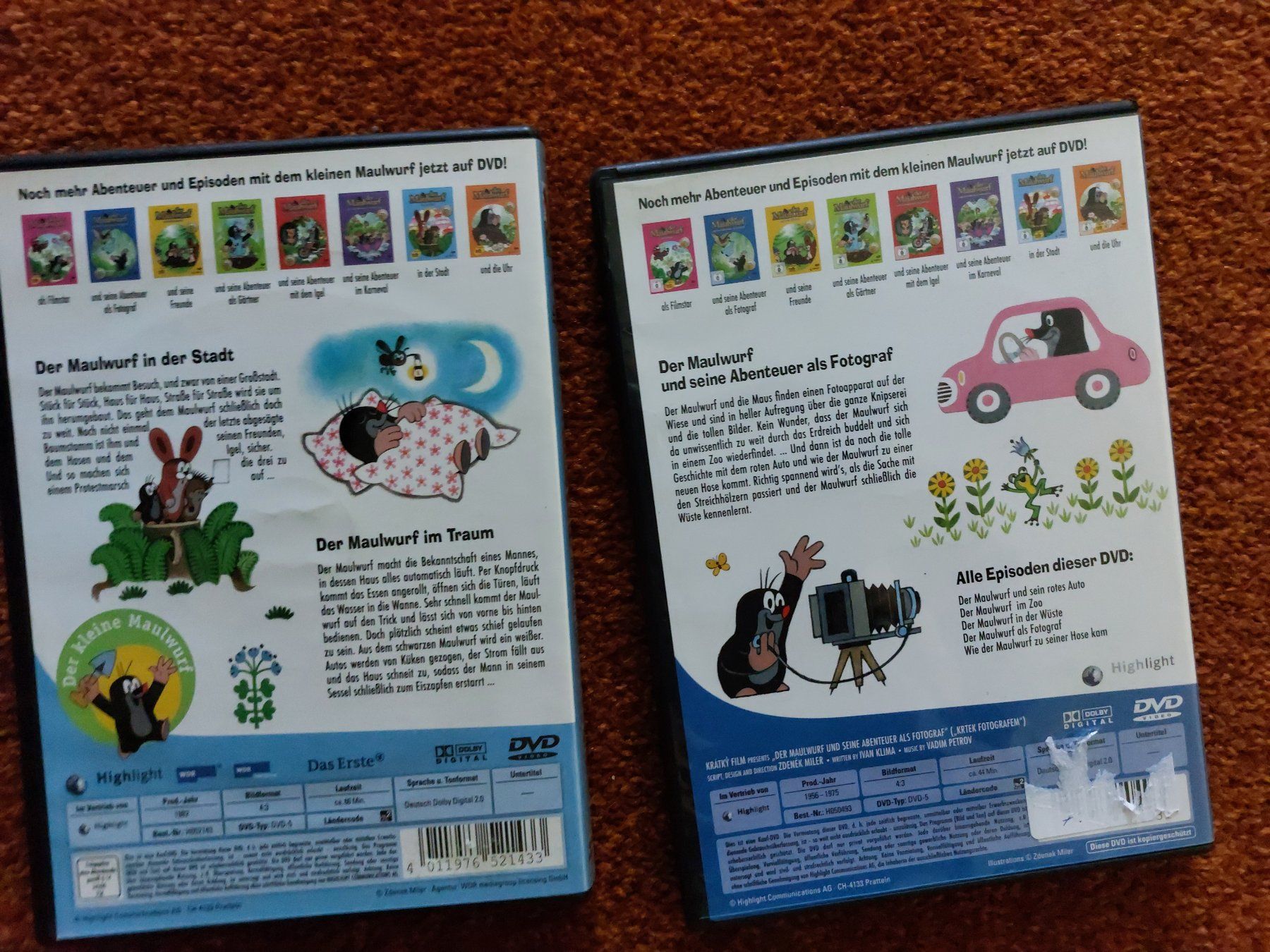 Alle DVDs: Der Maulwurf /2 DVDs – Gebraucht aus Unterseen von Ruia3333 1