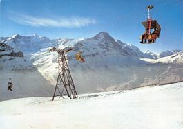 Grindelwald BE // Sesselbahn First Von Roll 101 Sessellift