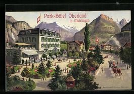 Meiringen, Park-Hotel Oberland, 1928