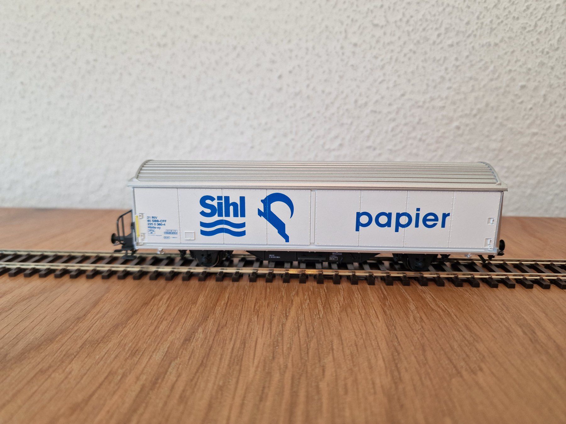 Märklin Modellini di ferrovie: SBB Sihl Papier Güterwagen H0 – Usato da Matten b. Interlaken venduto da lor_hr9w