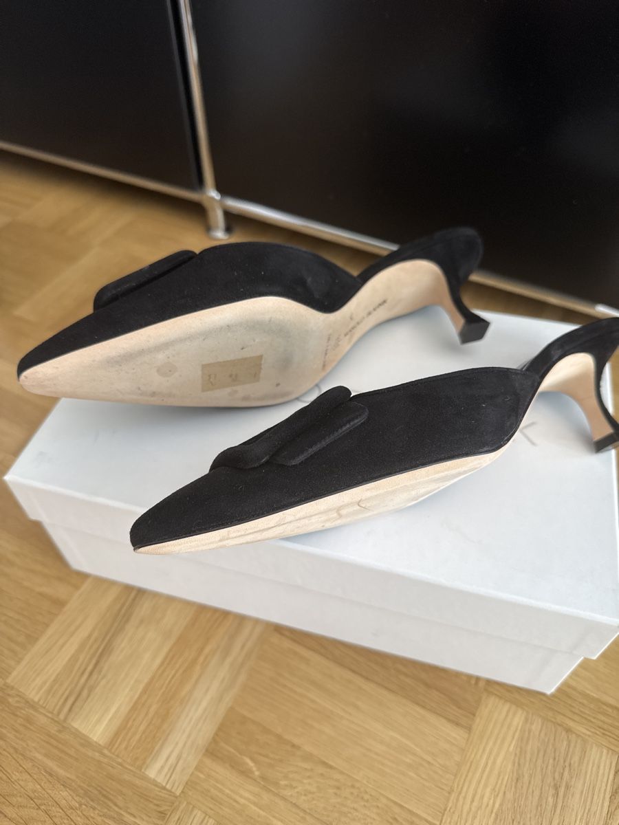 Manolo Blahnik Scarpe da donna: Manolo Blahnik Maysale Grösse 38.5 – Nuovo e nell'imballaggio originale da Zürich venduto da Elisa_K 1
