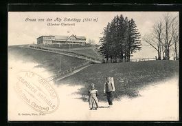 Wald /ZH, Alp Scheidegg, Kinder der Wirt