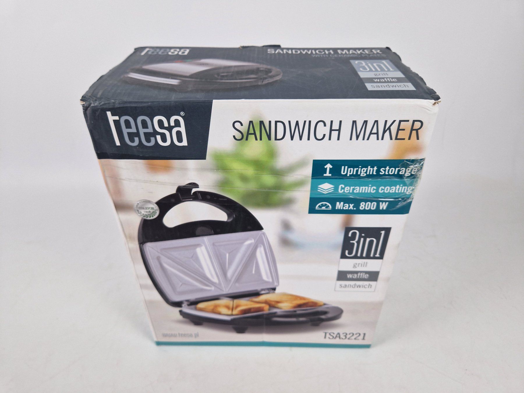Küchengeräte: TEESA Sandwich Maker 3 in1 – Neu (gemäss Beschreibung) aus Muhen von Restwert_Muhen 5