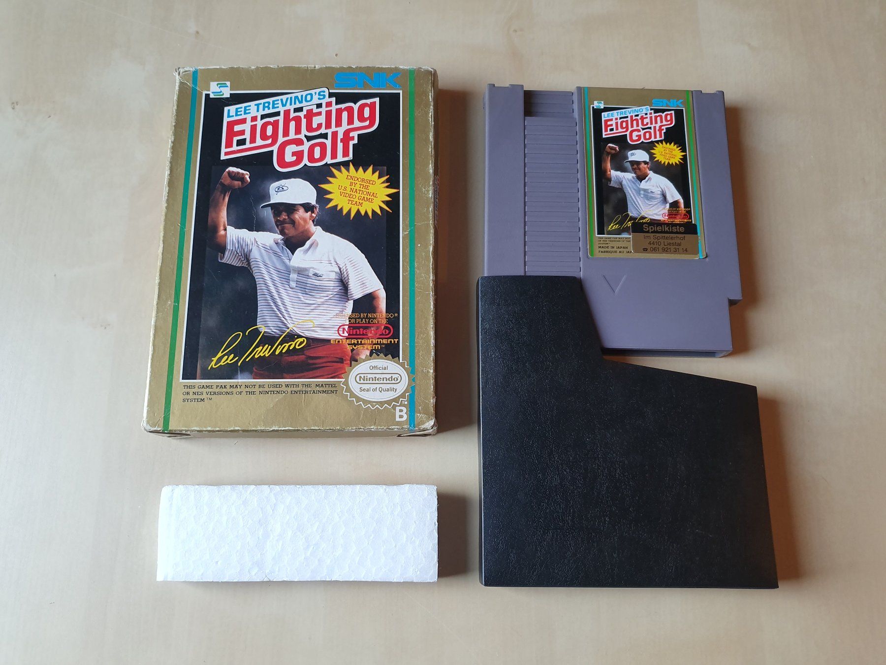 Nintendo Giochi: Lee Trevinos Fighting Golf – Usato da Stansstad venduto da collectorsshop 6