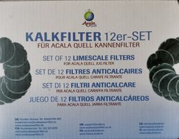 10x Acala Quell Kalkfilter für Kannenfilter neu
