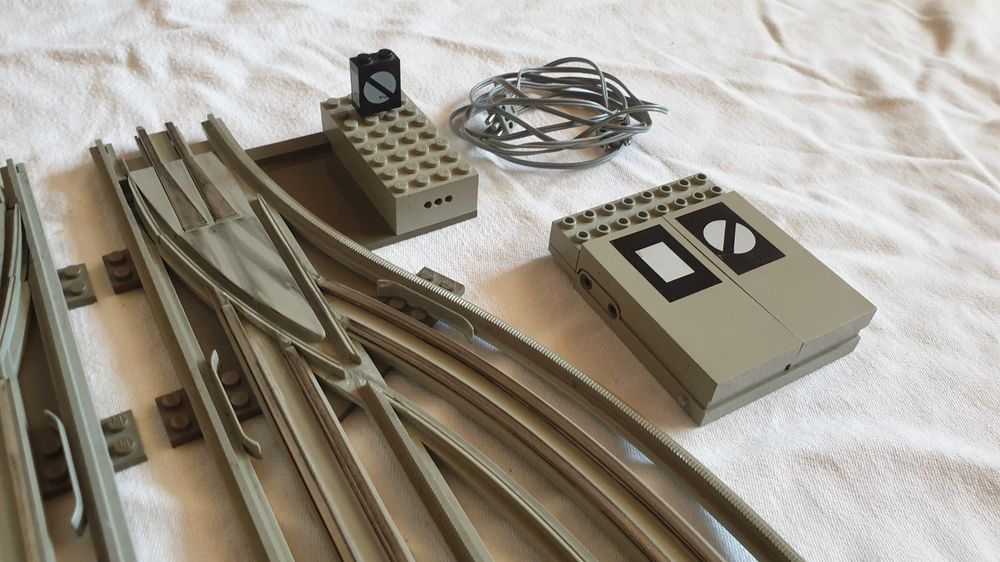 lego city eisenbahn weichen elektrisch