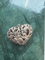 Silber Herz Anhänger 925 filigran! Romantisch, Vintage