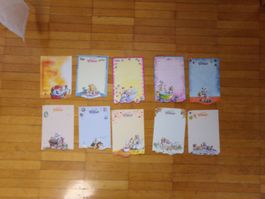 Diddl Reliefblätter  10 Stück    Set D9
