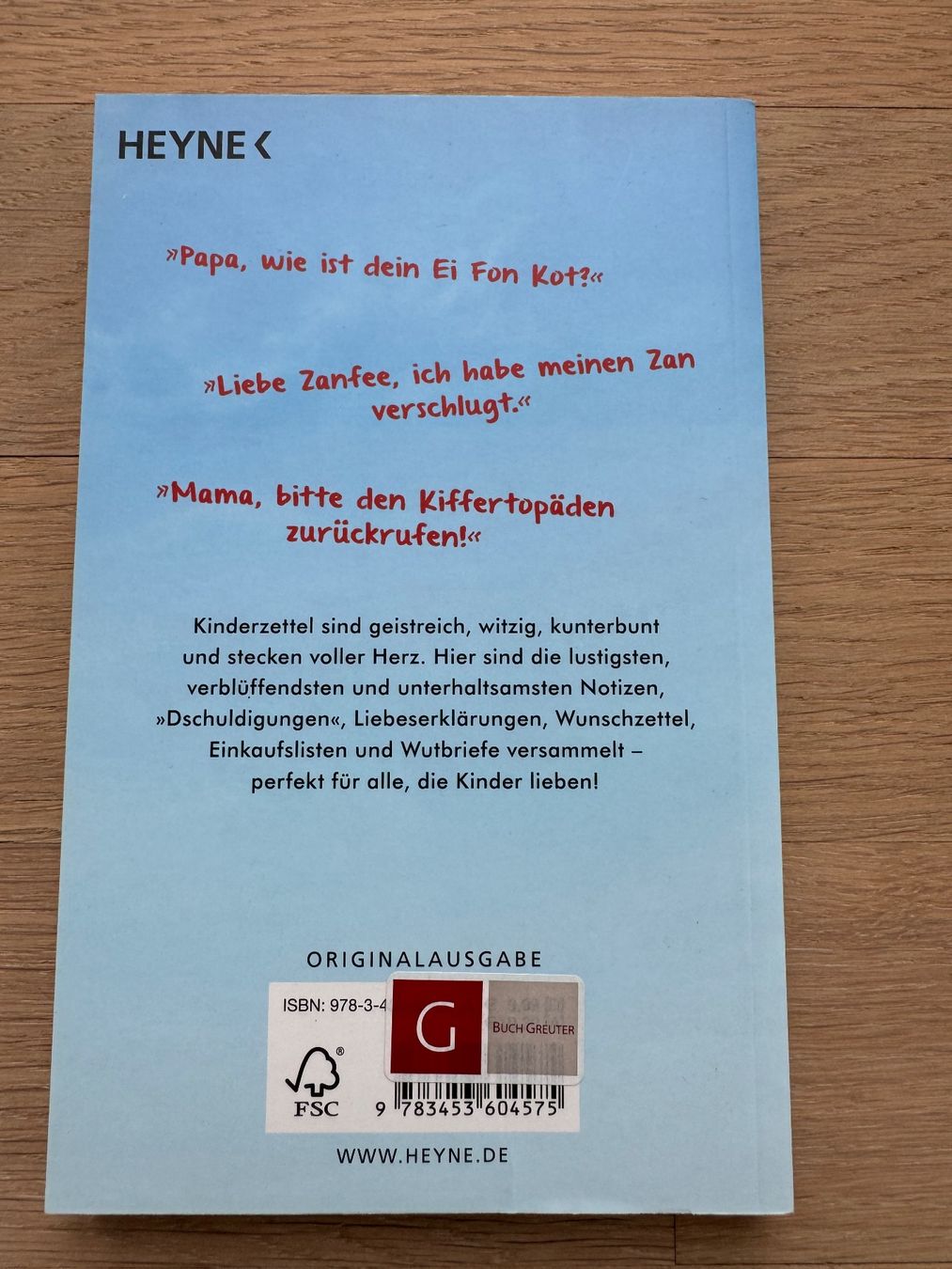Libri: Buch "Wenn Kinder Zettel schreiben" – Usato da Wallisellen venduto da soat 1