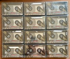 12 Audio Kassetten BASF, Gebraucht, Vintage