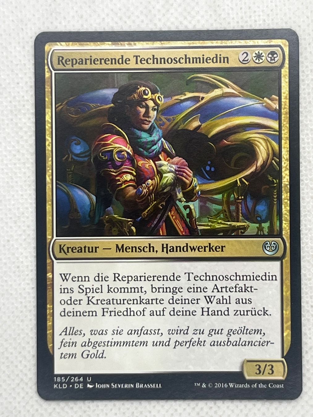 Magic The Gathering Carte collezionabili: Magic Gathering Reparierende Technoschmiedin 185/264 KLD – Usato da Hinterkappelen venduto da Kim1992
