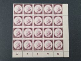 Deutsches Reich Briefmarken Bogen Bogenteil postfrisch