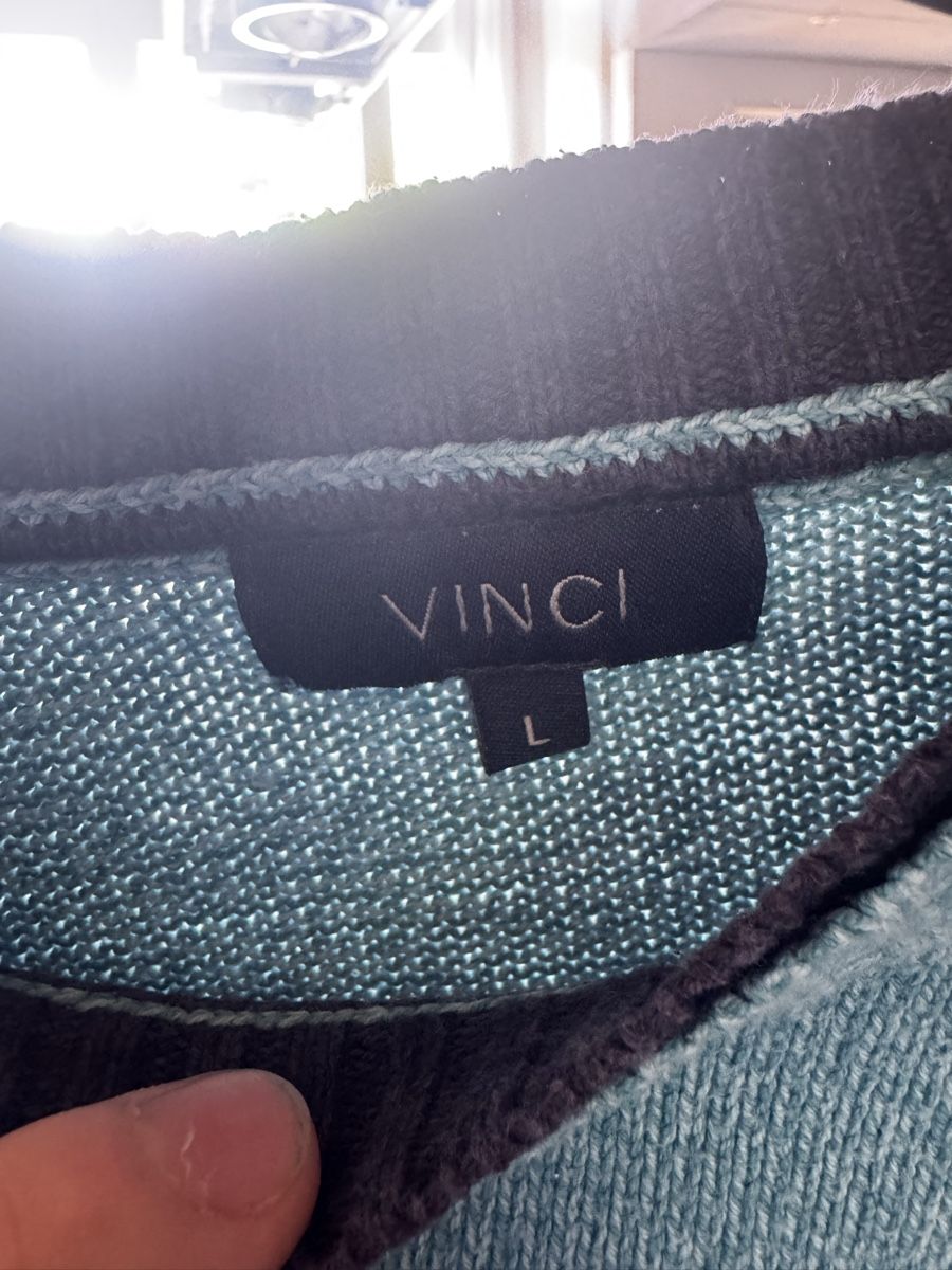 Maglioni & Felpe: Vinci Pullover Grösse L hellblau neuwertig Herbst Winter 49 – Usato da Winterthur venduto da dim_prz7 1