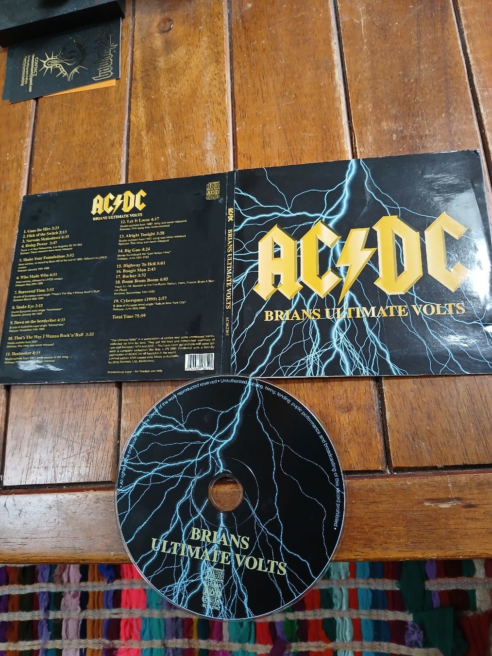 CDs: ac/dc- brians ultimate volts (digi) – D'occasion à St-Cergue par VeganWarrior