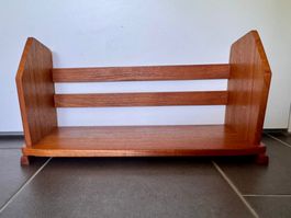 Altes Wandregal Regal Teak (?) Holz vintage Danish Design