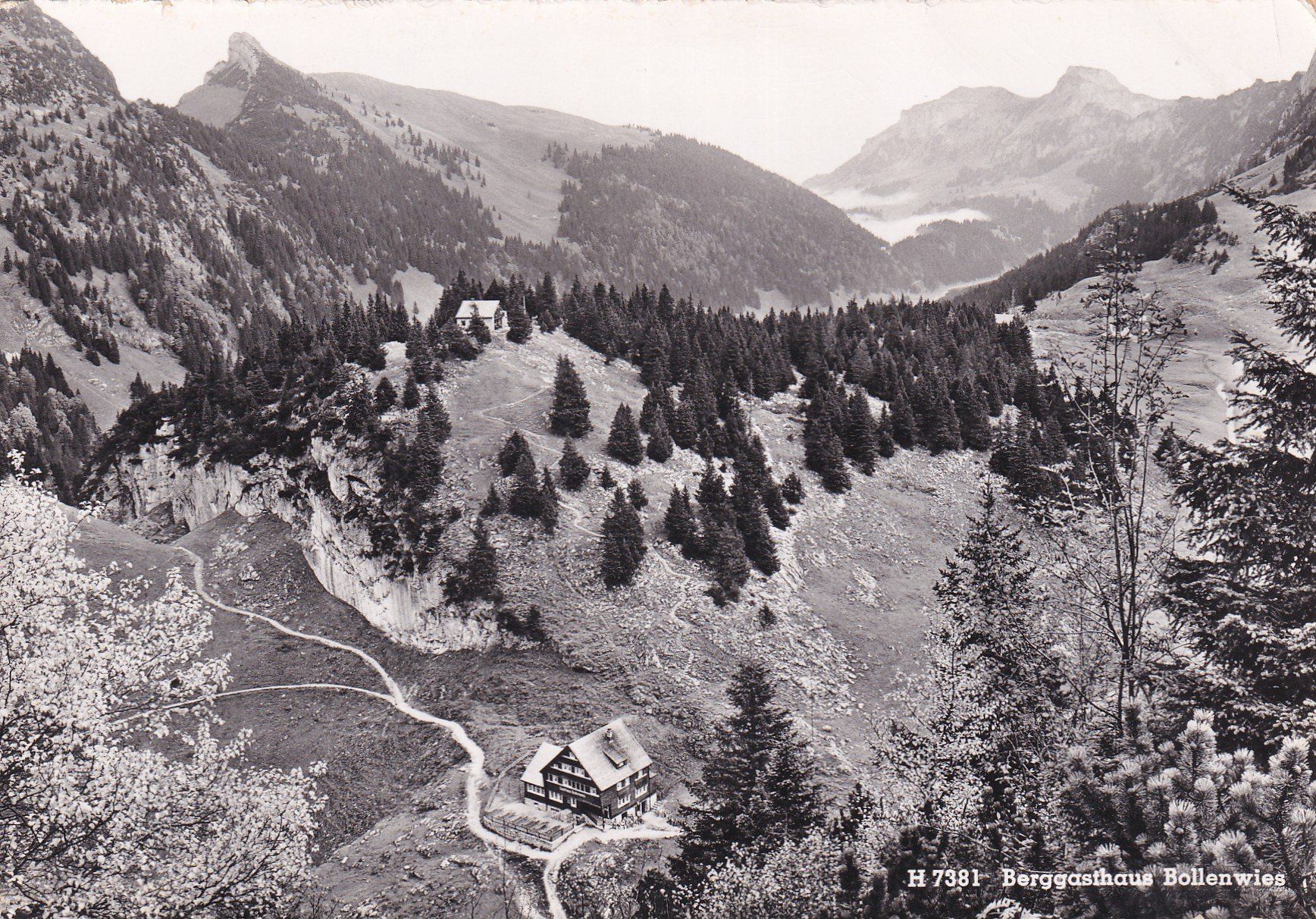 Cartoline postali: Berggasthaus Bollenwies – Usato da Cormoret venduto da Pascalll2001
