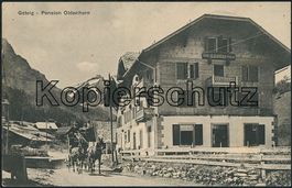 BE Gsteig bei Gstaad - Postkutsche