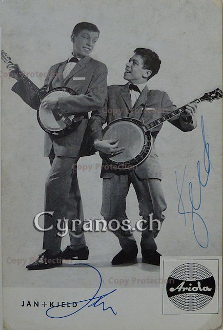 Autogramme: Jan & Kjeld - Musikduo - Autogramm – Gebraucht aus Dietikon von cyranos1