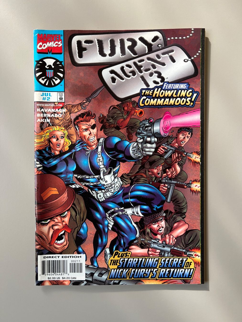 Fumetti: Marvel Comics: 2 x Nick Fury "Agent 13" Comics – Usato da Bösingen venduto da KIEL_COMICS 1