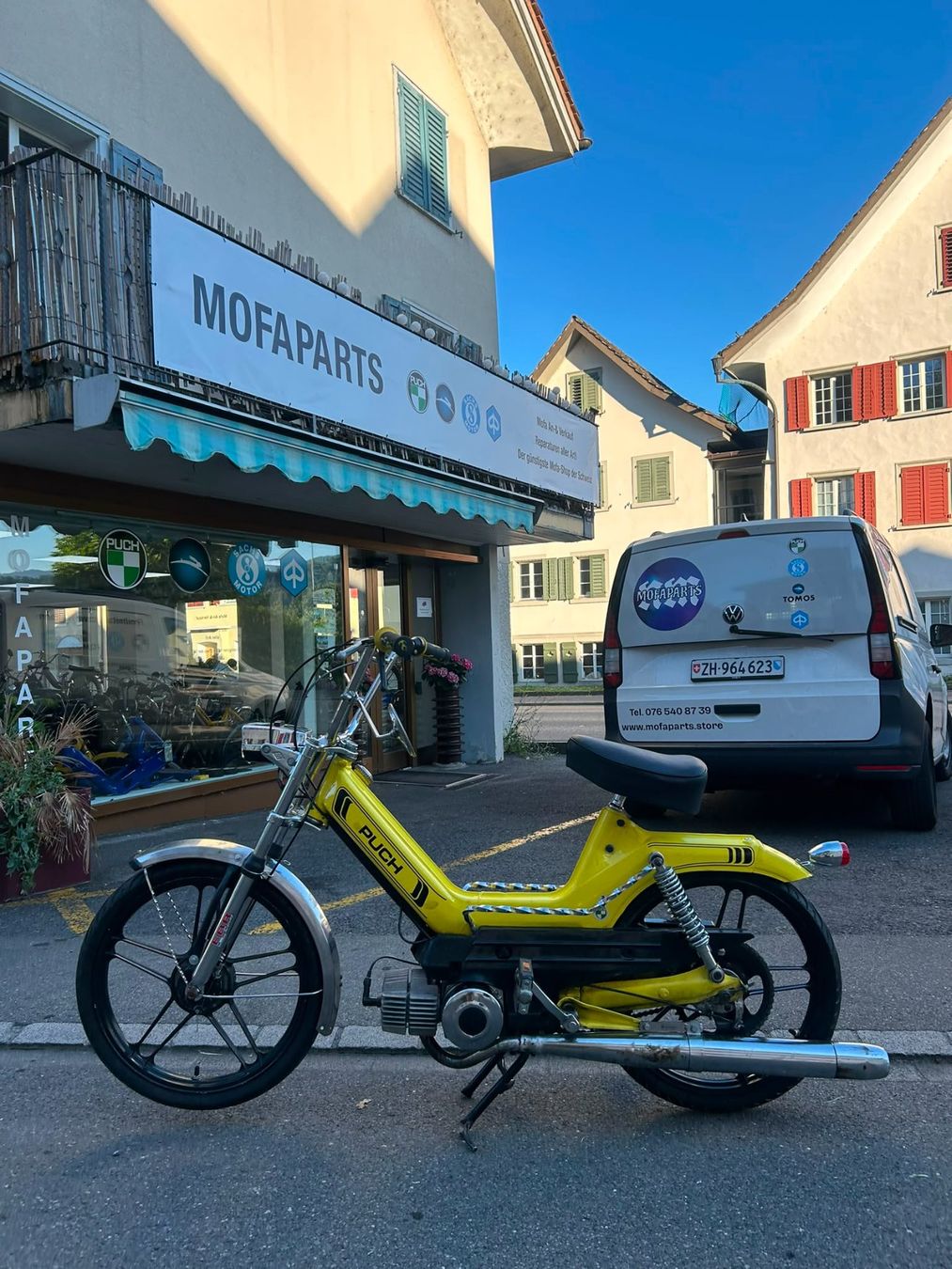 Puch Cyclomoteurs: Puch Maxi S mit Ausweis – D'occasion à Schmerikon par Mofaparts