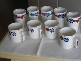 Boerenbont Boch Tassen aus Porzellan