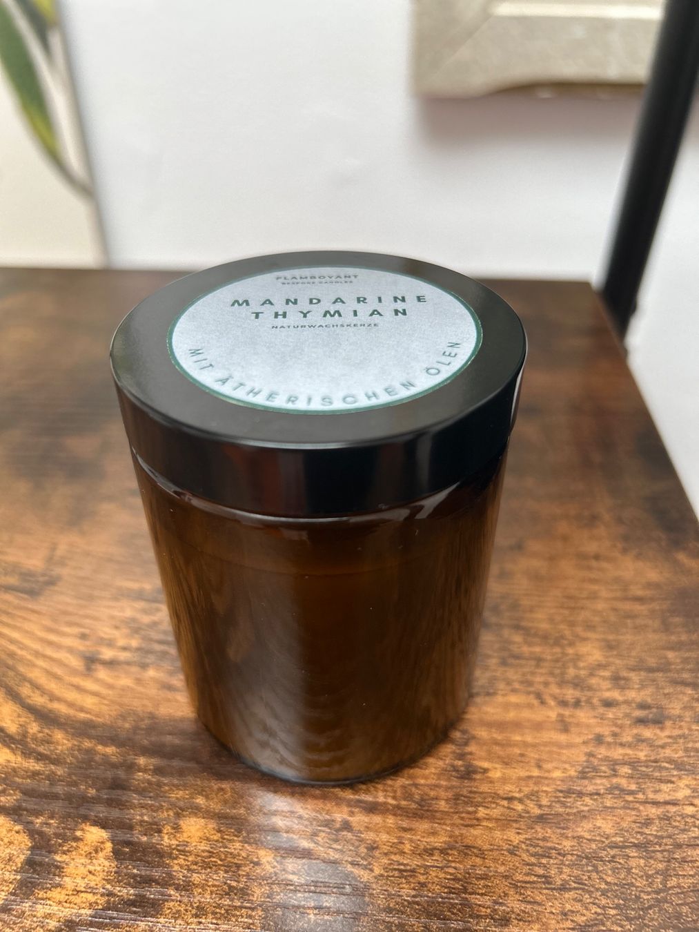 Candele: Duftkerzen mit Mandarin & Thymian Ätherische Ölen – Usato da Basel venduto da ren_5rgr 1