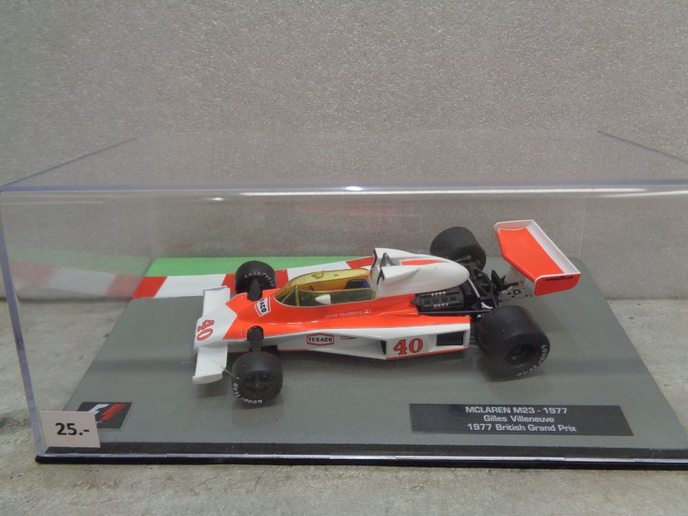 OPO 10 - Voiture Miniature Formule 1 1/43 Compatible Avec MCLAREN M23 - Gilles Villeneuve - 1977 - F1 FD056
