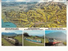 Bahnen Appenzellerland ca. 1970