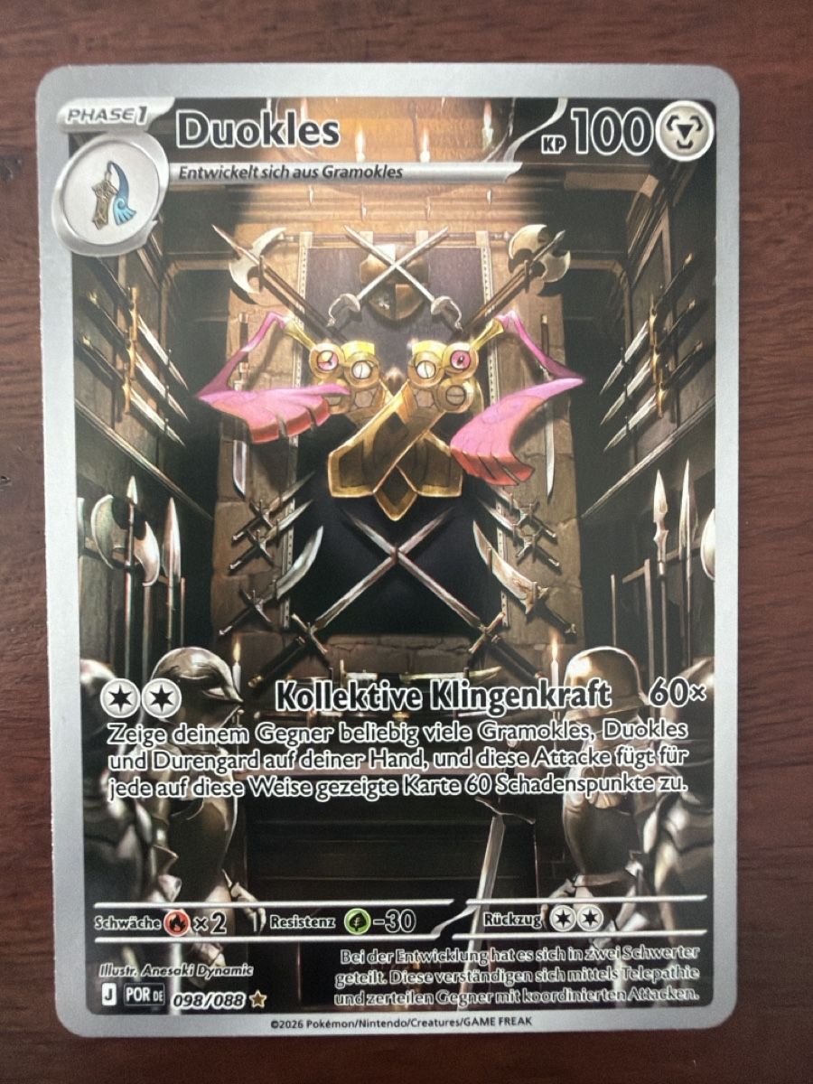 Pokémon Sammelbilder & Trading cards: Duokles (POR 098) – Neu (gemäss Beschreibung) aus Emmenbrücke von Pack_Ripper