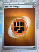 Pokémon TCG – Basic Fighting Energy (SVE006) Reverse Energy