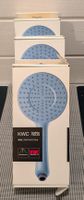 3er Set KWC Bossanova duo harmonic blue Duschebrausen