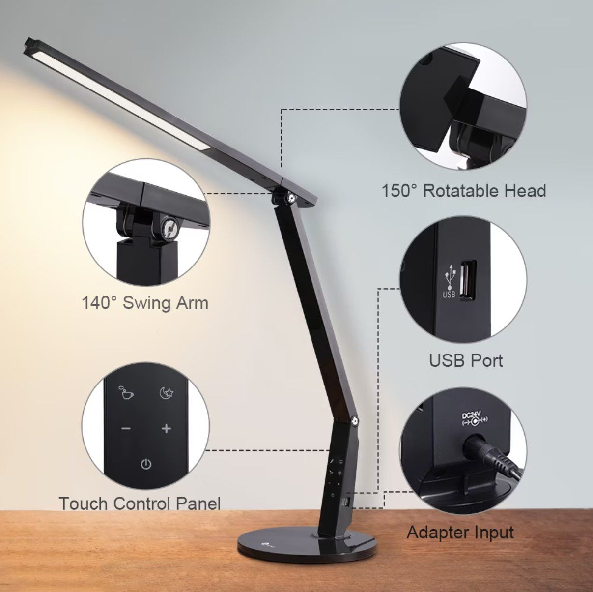 Lampen: Bürolampe Taotronics LED schwarz – Neu (gemäss Beschreibung) aus Lenzburg von JoJo_Peach 1