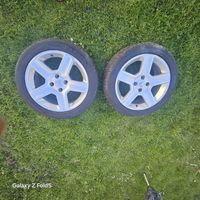 2 St. Peugeot Alufelgen 205/55 / ZR 17