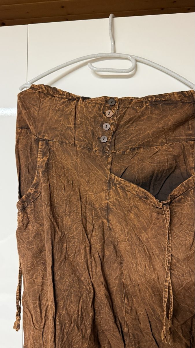 Pantaloni: Harem Hosen braun Batik Grösse M neu – Nuovo (secondo la descrizione) da Haslen GL venduto da rana04 2