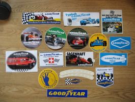 Autocollants vintage Goodyear!
