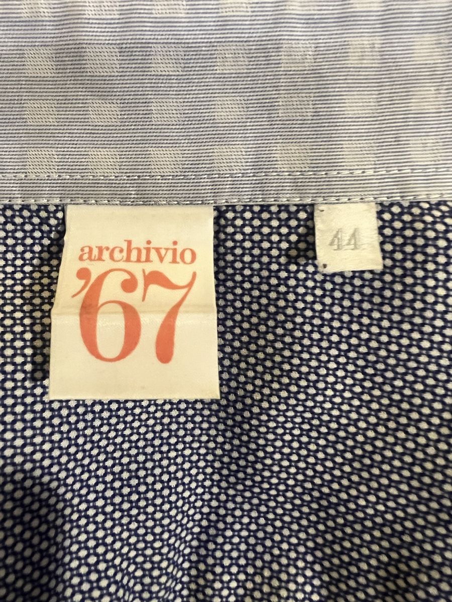 Blusen: Coole Archivio '67 Damenbluse, Gr. 38, hellblau, Baumwolle, – Gebraucht aus Hinwil von Szaeni 2