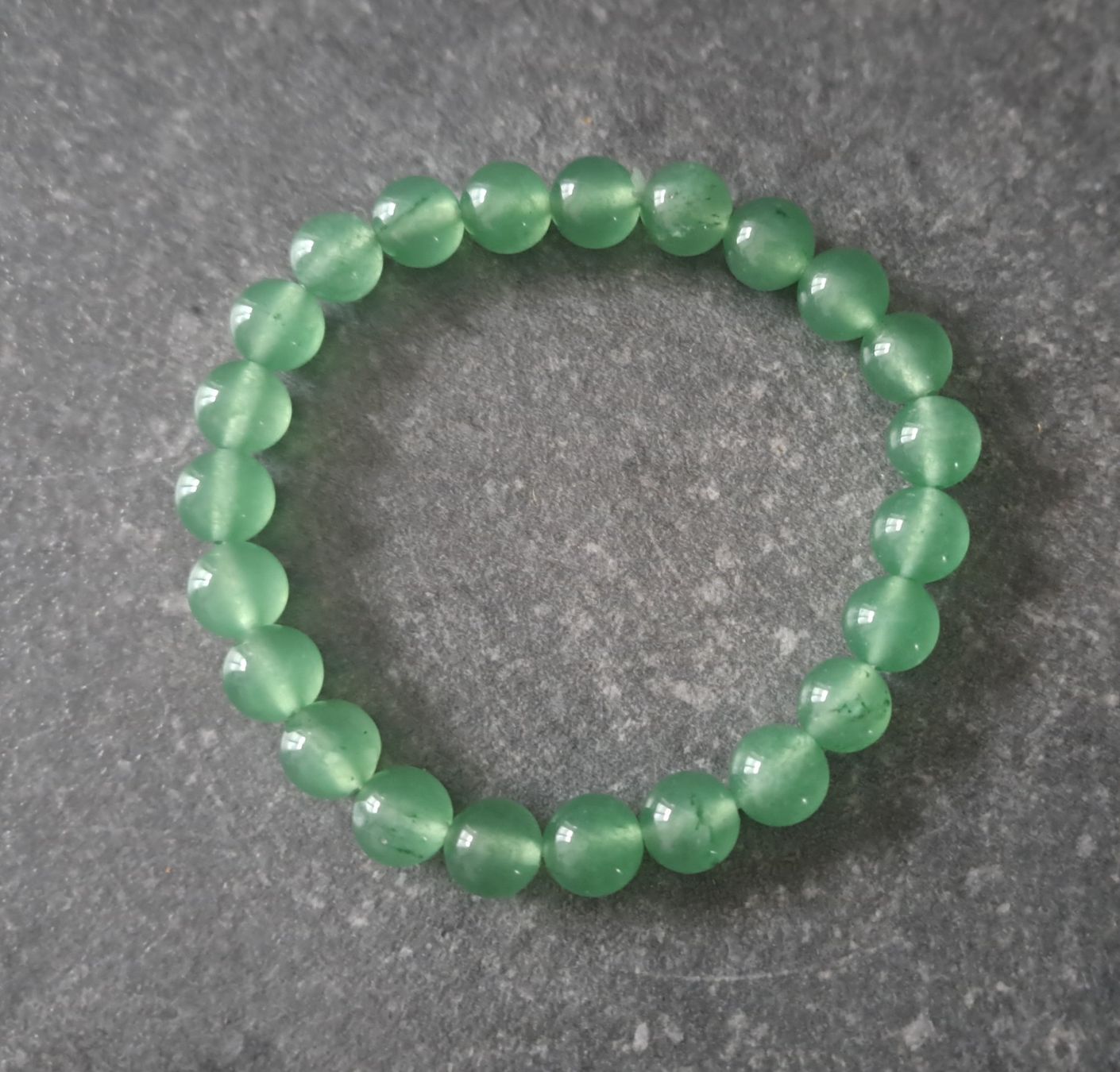 Bracciali & Braccialetti: Bracelet de perles en jade – Nuovo e nell'imballaggio originale da St-Imier venduto da supernova21 3